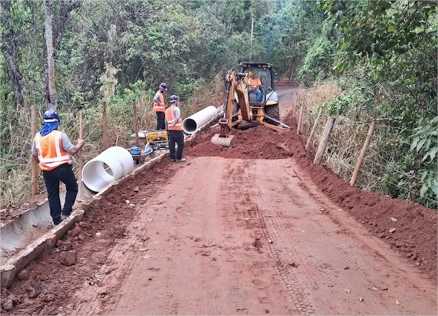 obra de drenagem