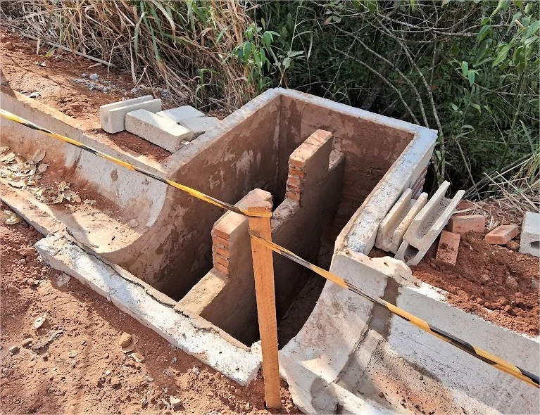 obra de drenagem